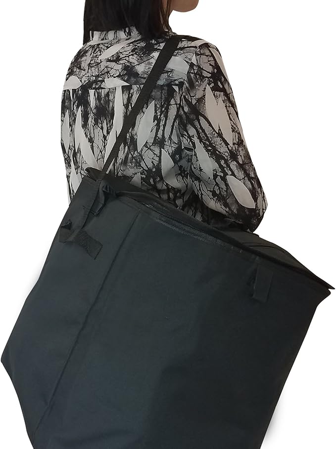 HOMZ Premium Tote Cart Bundle Buggy Liner, Aluminum 15" x 15" x 15"