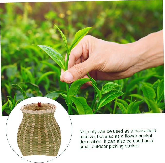 Storage Basket Small Basket Woven Basket Basket Plant Baskets Indoor Gardening Basket Grocery Straw