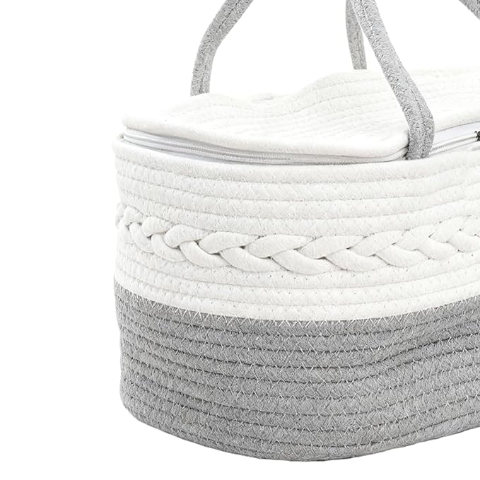 Baby Shower Gift Bag, Portable Waterproof Material, 37x26x18.5cm, Nursery Storage Basket, Stroller Organizer Bag, Multi-Pocket Organization, for Travel Car Outdoor Bathroom Bedside Picnic Parent