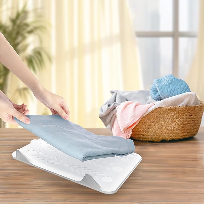 Shirt Folder Board, 10 PCS Clothes Folding Board, Stackable Shirt Organizer for Closet Storage Pants Shorts (14.5"Lx11.2"Wx2.2"H)