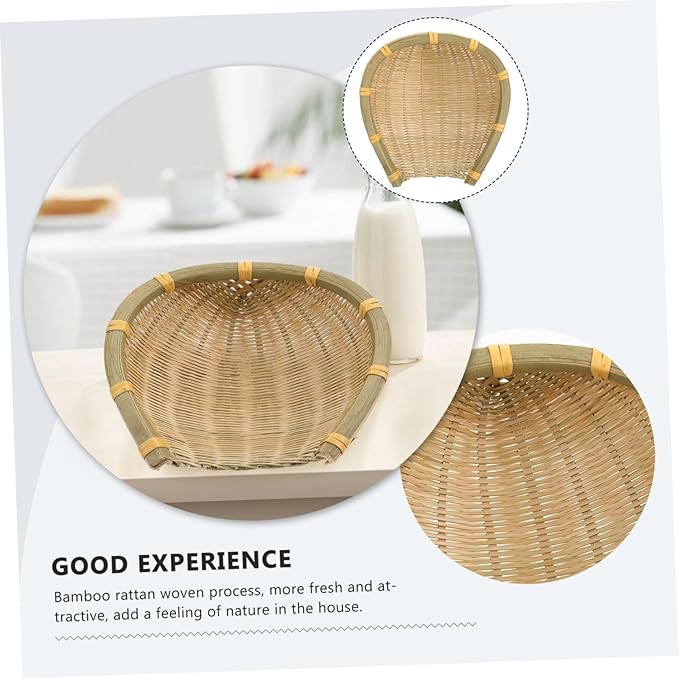 Woven Storage Basket Decorative Multipurpose Woven Basket for Fruits Snacks and Items Charming Home Decor for and Nursery