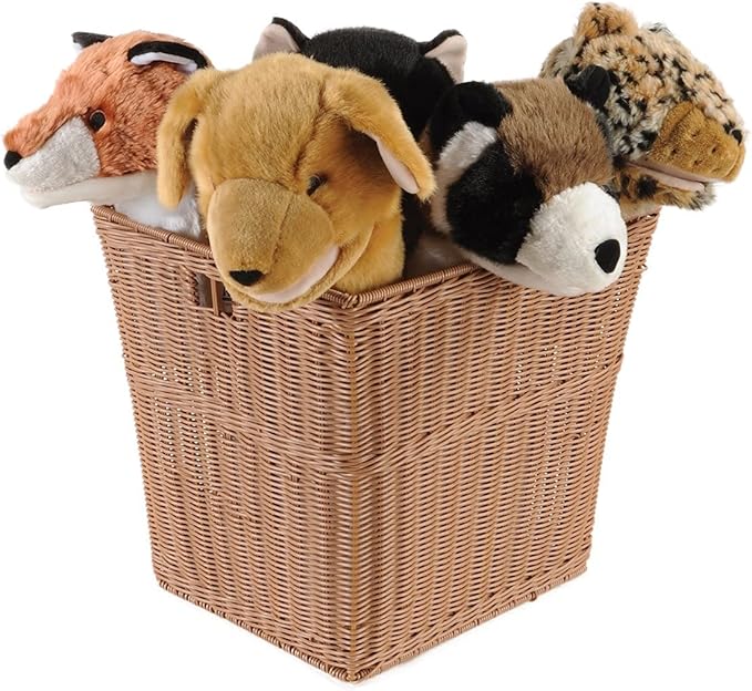 Kaplan Early Learning Washable Wicker Basket - Large