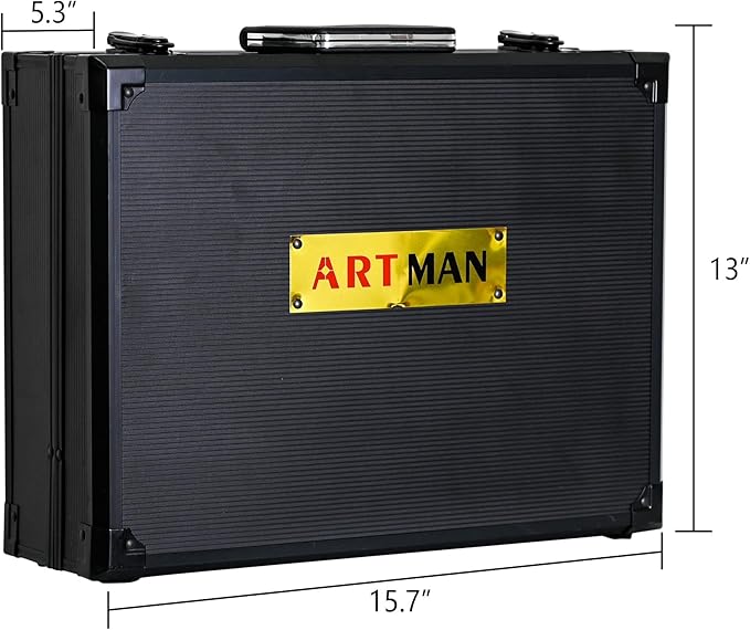 Combined Maintenance Toolset Suitcase-247 Pieces of Basic Home Mechanic Toolbox.General Machinery Tool Set.Home Mechanic Tool Kit Box for Men