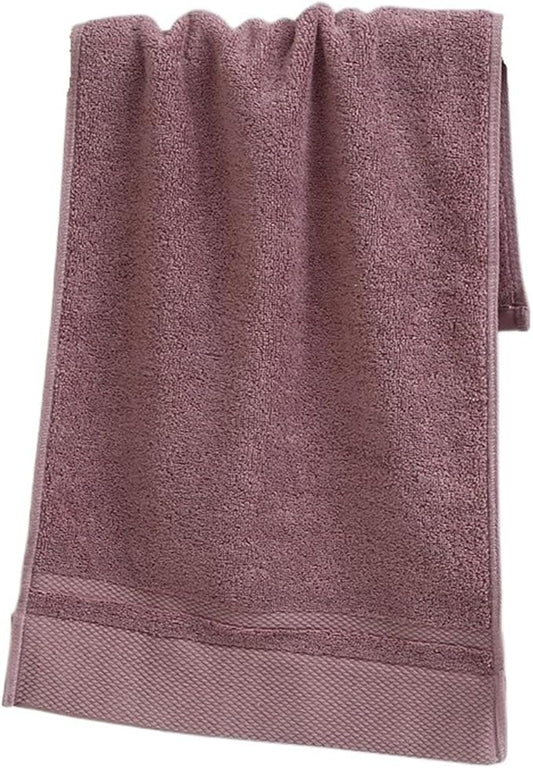3 Pack Cotton Bath Towels, Soft and Absorbent, Long Staple Cotton Face Hand Towels(Brown)