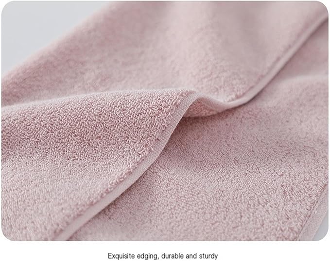 3 Pack Cotton Bath Towels, Soft Absorbent Quick Dry Face Hand Towels, 32 Ply(White)