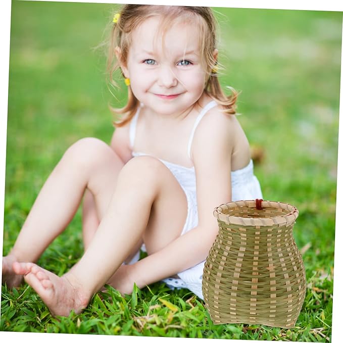 Storage Basket Small Basket Woven Basket Basket Plant Baskets Indoor Gardening Basket Grocery Straw