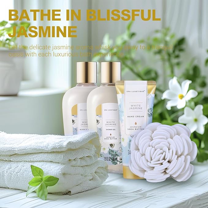 Spa Luxetique Gifts for Women 15pcs Spa Gift Baskets for Women Luxury Relaxing Spa Kit with Bath Bombs Mom Birthday Gifts Body and Bath Set Valentine Day Gift for Her Mom Friend Sister Wife Grandma