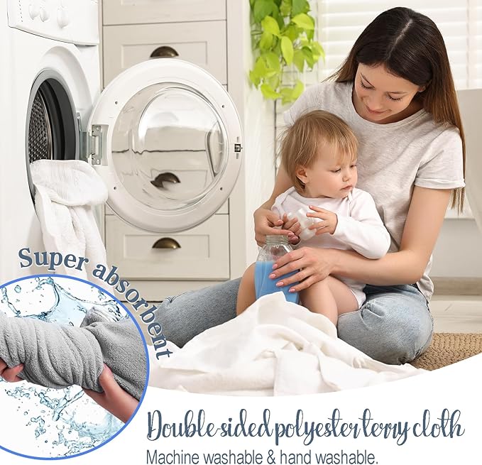 Baosity Custom Hooded Baby Towel with Name, Soft and Absorbent Customized Koala Toddler Towels, Baby Bath Towel for Boys and Girls, Easter Birthday Towel for Kids，Babies, Toddlers, Newborns Essential