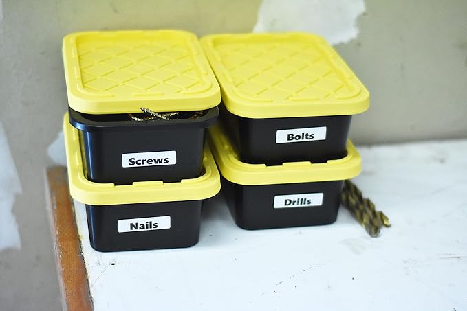 4 Pack Quart Size Tough Tote
