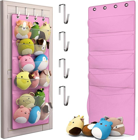 Honeyera Sqshmalow Holder - Over the Door Space (parent) (Pink)