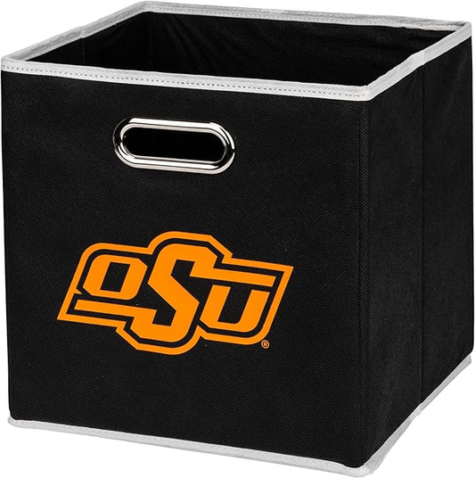 Franklin Sports NCAA College Team Fabric Storage Cubes Made to Fit Storage Bin Organizers