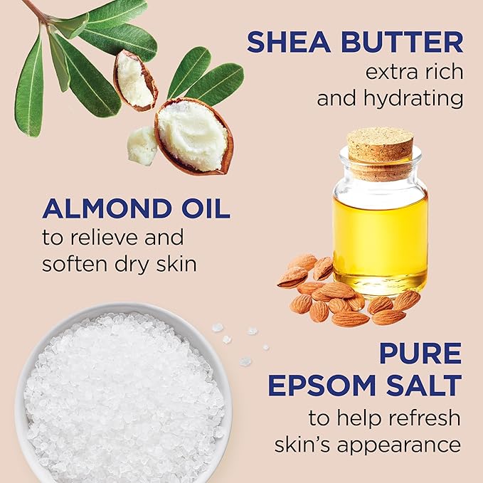 Dr Teal's Foaming Bath with Pure Epsom Salt, Shea Butter & Almond Oil, 62.5 fl oz
