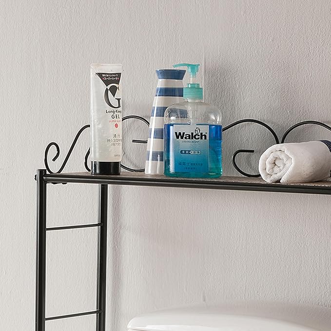 Kings Brand Furniture - Etagere Freestanding Bathroom Shelf Storage Organizer Rack