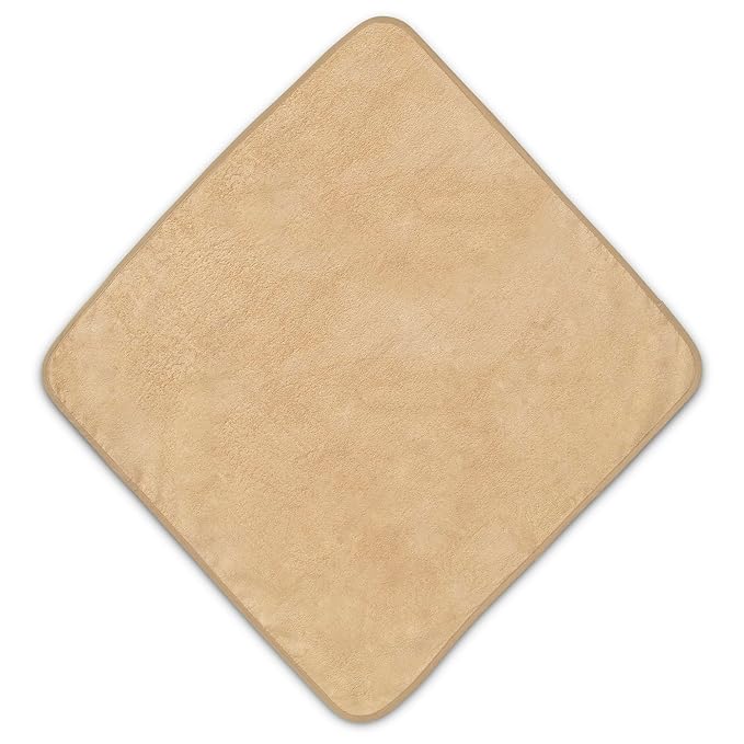 Delta Children Baby/Infant Hooded Bath Towel - Super Soft and Absorbent- Newborn Essential - Ideal Baby Registry/Shower Gift for Boys and Girls, Tan Dog