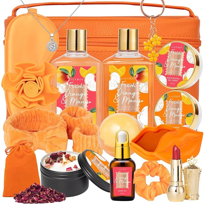 Valentines Day Gifts for Women Gift - Luxury 20-Piece Bath Gift Set for Mom, Bath and Body Gift Sets Spa Gift Sets for Women | Mothers Day Gift for Mom Christmas Birthday Gift Sets for All Occasions