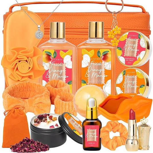 Valentines Day Gifts for Women Gift - Luxury 20-Piece Bath Gift Set for Mom, Bath and Body Gift Sets Spa Gift Sets for Women | Mothers Day Gift for Mom Christmas Birthday Gift Sets for All Occasions