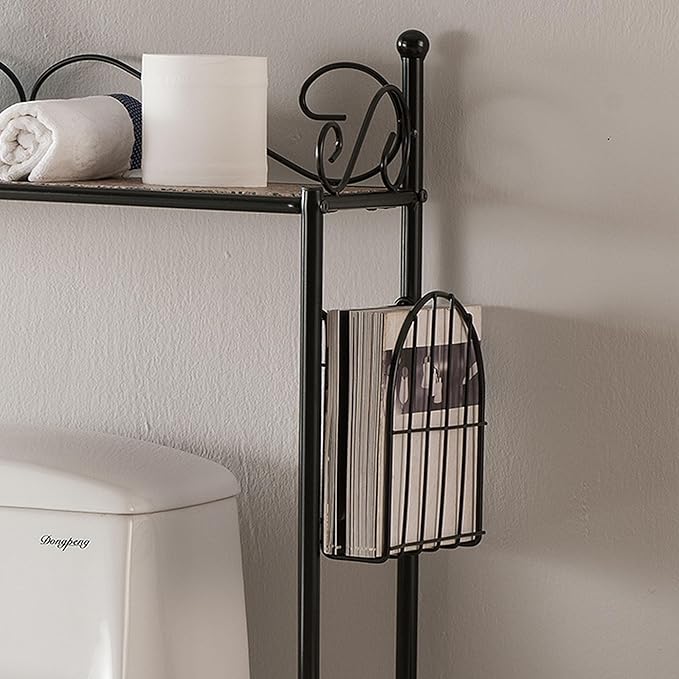 Kings Brand Furniture - Etagere Freestanding Bathroom Shelf Storage Organizer Rack