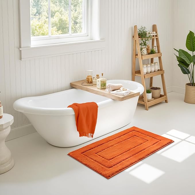 GRANNY SAYS Bathroom Rug 20" x 32" Orange