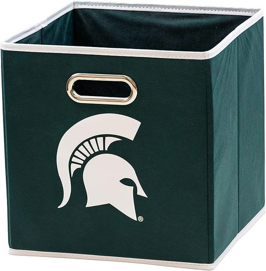 Franklin Sports NCAA College Team Fabric Storage Cubes Made to Fit Storage Bin Organizers