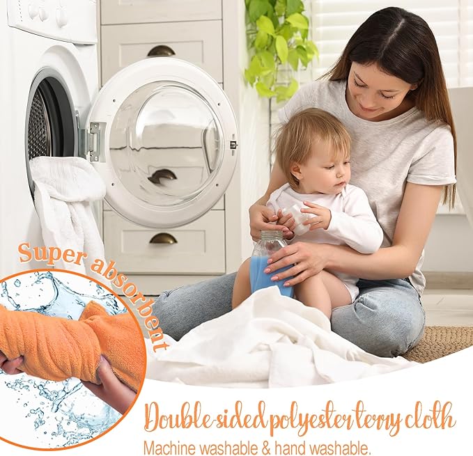 Baosity Custom Hooded Baby Towel with Name, Soft and Absorbent Customized Fox Toddler Towels, Baby Bath Towel for Boys and Girls, Easter Birthday Towel for Kids，Babies, Toddlers, Newborns Essential