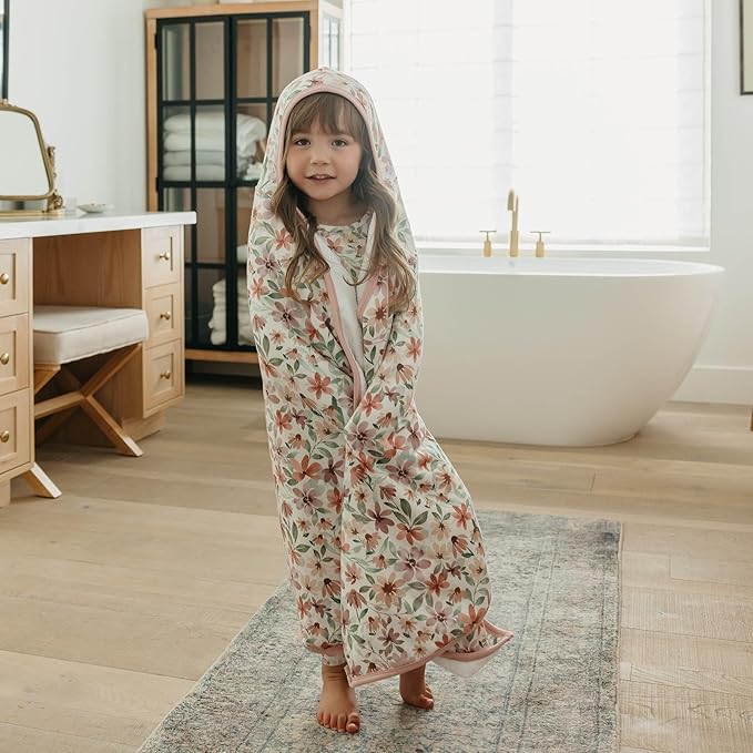 Copper Pearl Natalie Premium Big Kid Hooded Towel