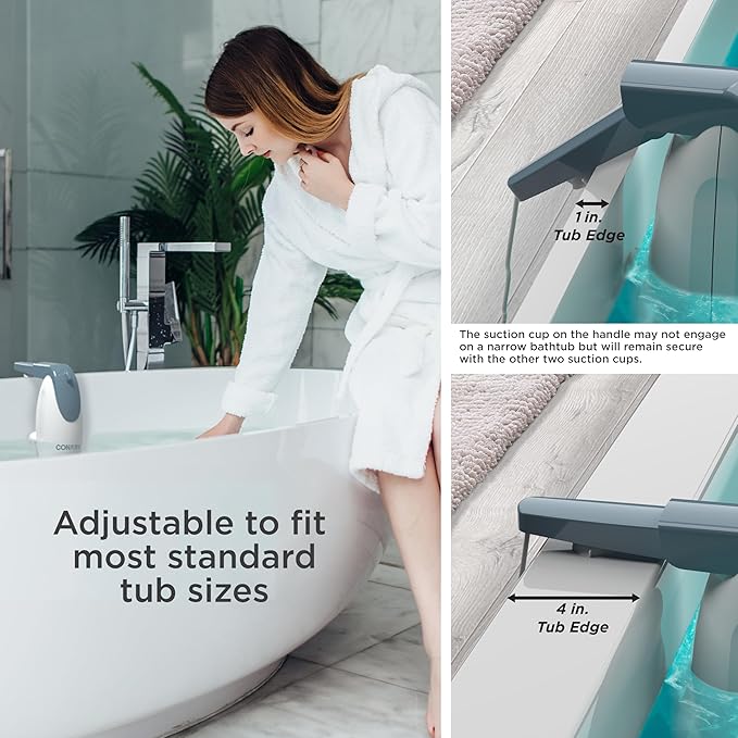 Conair Jet Hydro Spa - Portable Bath Spa with Dual Hydro Jets for Tub - Bath Spa Jet for Tub Creates Soothing Bubbles and/or Massage - Spa Bath for at Home Use