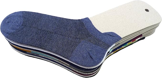 TATYZ Cardboard Sock Inserts Form Blockers, Sock Shaper and Organizer for Storage or Display - 10 PCS (Medium)