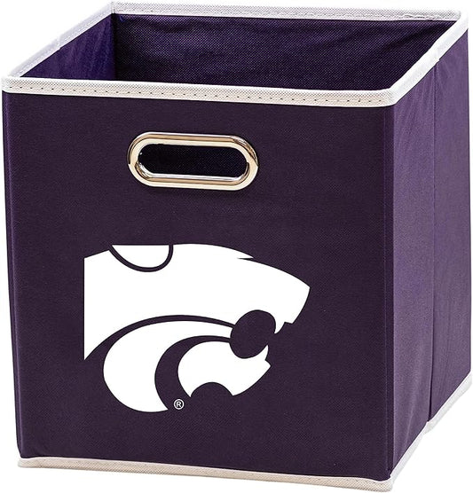 Franklin Sports NCAA College Team Fabric Storage Cubes Made to Fit Storage Bin Organizers