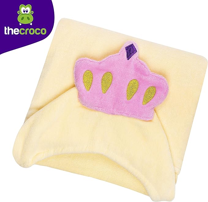 Premium Hooded Towels for Kids | Ultra Soft and Extra Large (28 x 49 inches) | 100% Cotton Kids Bath Towel with Hood | Beach Pool Towels for Ages 1-8 Boys & Girls (Light Pink)