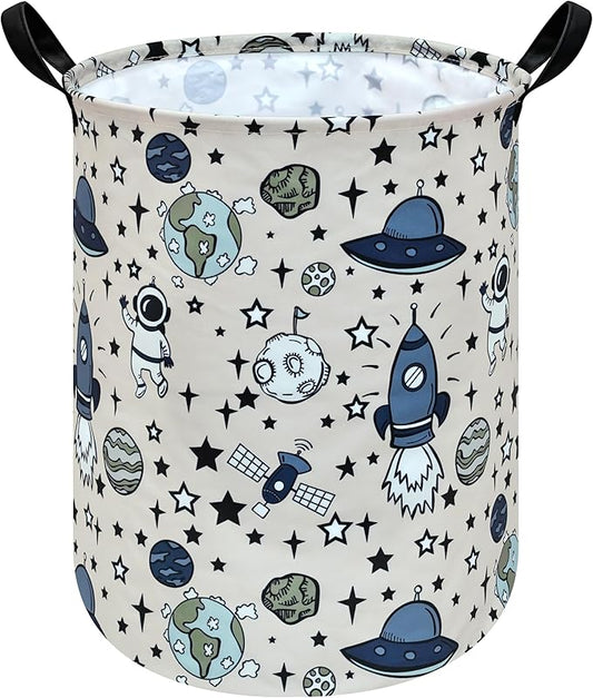 Round Laundry Basket Storage Bins Nursery Hamper Gift Baskets for Home,Office,Home Decor