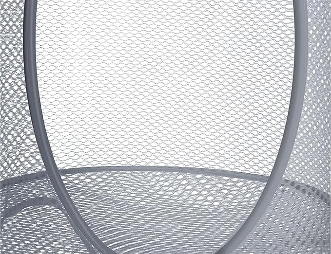 Stuffed Animal Storage Foldable Stuffed Animal Net or Hammock Organizer, 4 Compartments Hanging Mesh Toy Storage Organizer for Kid Room Toys, Gloves, Hats, Socks（Gray）