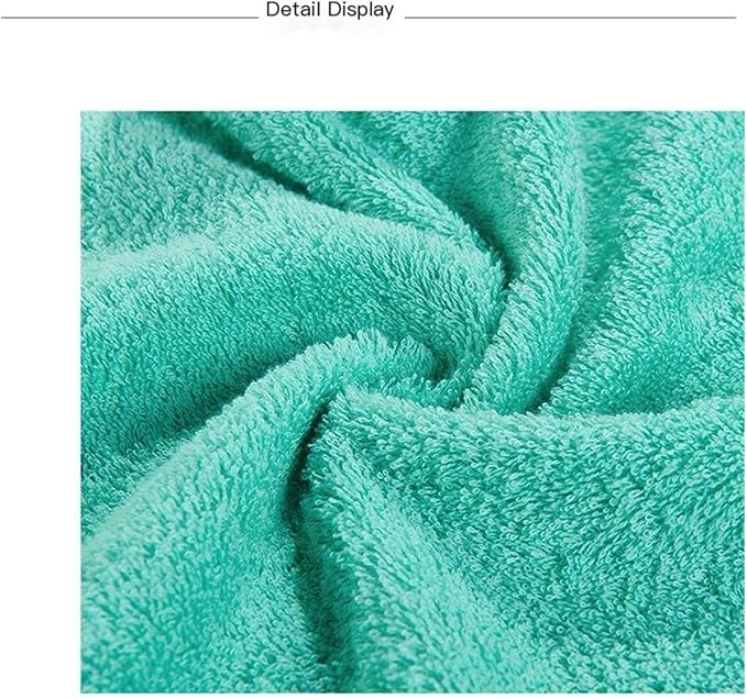 3-Pack Cotton Towels, Soft Quick-Dry Bath Towels for Adults, Thick Face Hand Towels, Absorbent(White)