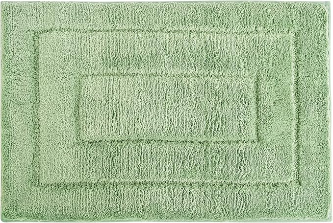 GRANNY SAYS Sage Green Bathroom Rugs Non Slip, 24" x 36", Large Bathroom Rugs Washable， Bath Rugs for Bath，Bath Mats for Bath Floor, Microfiber Bath Mat for Tub, Absorbent Shower Rug