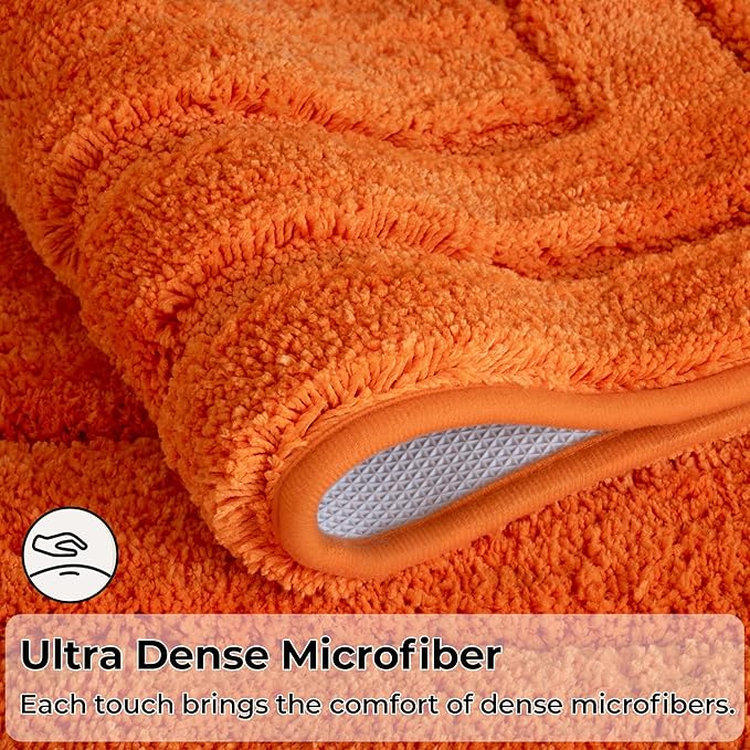 GRANNY SAYS Bathroom Rug 20" x 32" Orange