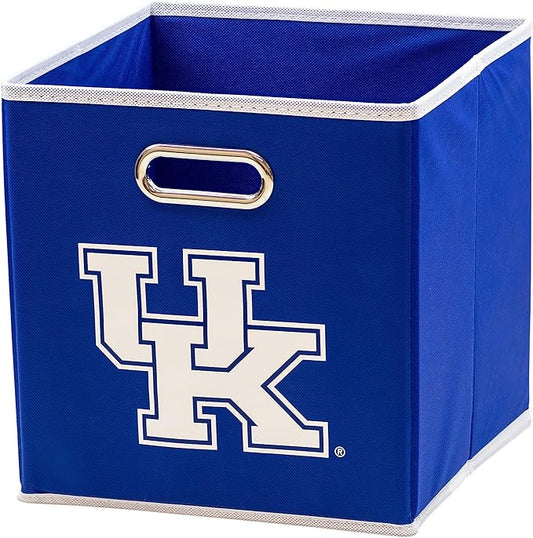 Franklin Sports NCAA College Team Fabric Storage Cubes Made to Fit Storage Bin Organizers