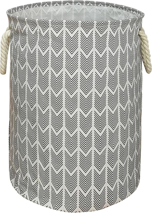 Round Laundry Basket Storage Bins Nursery Hamper Gift Baskets for Home,Office,Home Decor